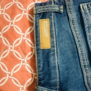 new justice brand girl shorts size 14,dark